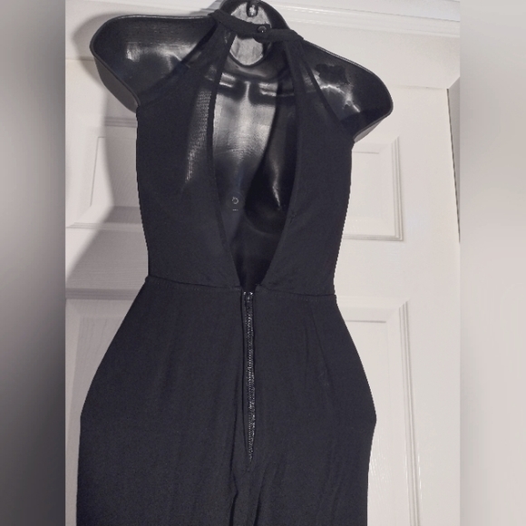 Nasty Gal Black Cocktail Jumpsuit, XS - Picture 4 of 8